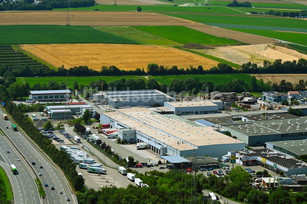 Luftbild Ilsfeld - Verteilzentrum auf dem Gelände der HAVI Logistics in Ilsfeld im Bundesland Baden-Württemberg, Deutschland