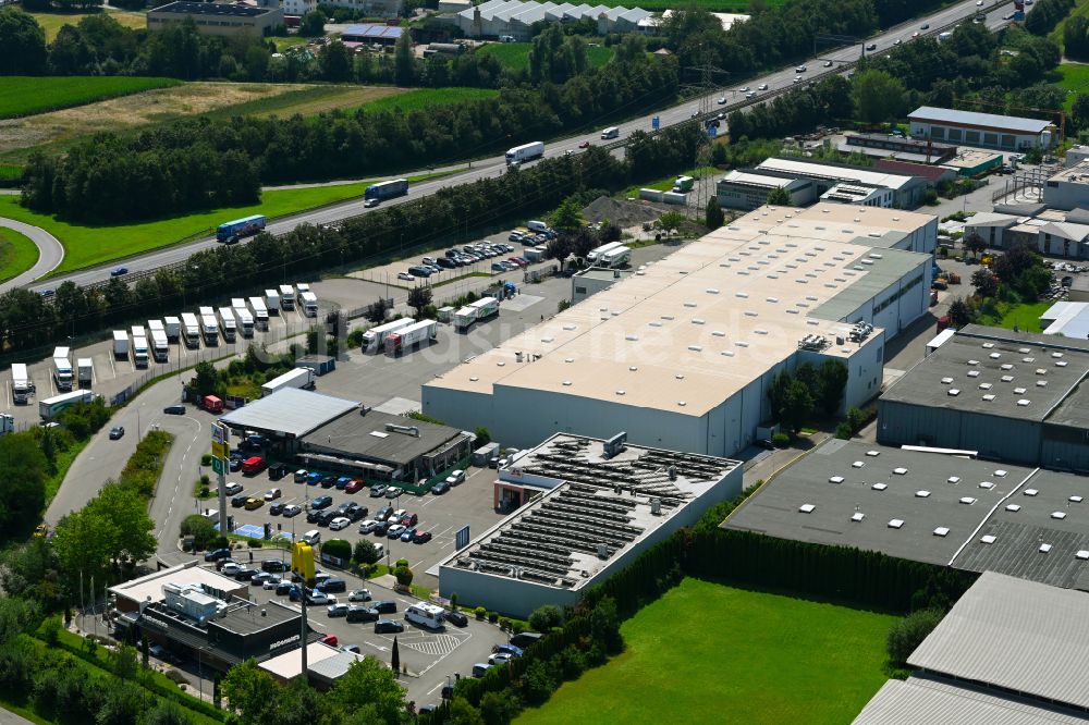 Luftbild Ilsfeld - Verteilzentrum auf dem Gelände der HAVI Logistics in Ilsfeld im Bundesland Baden-Württemberg, Deutschland