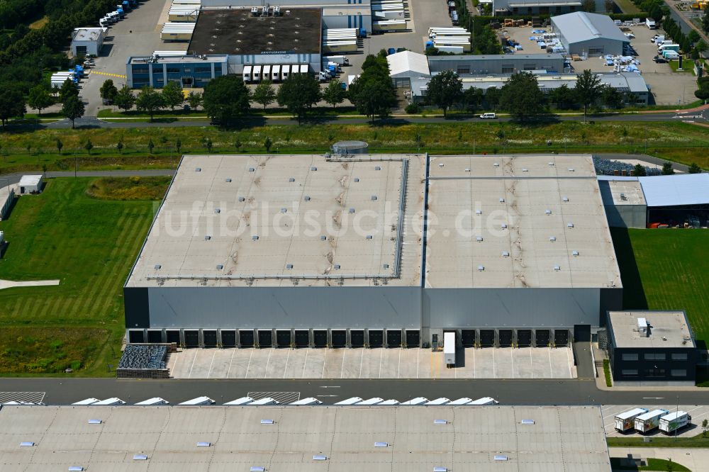 Luftbild Wunstorf - Verteilzentrum auf dem Gelände der HAVI Logistics in Wunstorf im Bundesland Niedersachsen, Deutschland