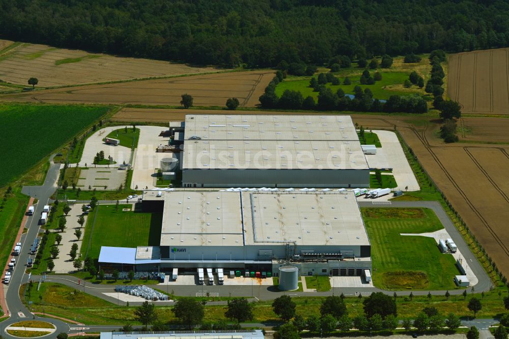 Luftbild Wunstorf - Verteilzentrum auf dem Gelände der HAVI Logistics in Wunstorf im Bundesland Niedersachsen, Deutschland