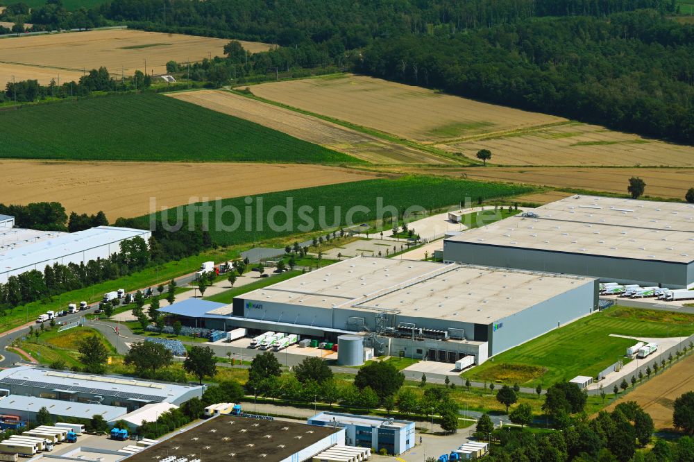 Luftaufnahme Wunstorf - Verteilzentrum auf dem Gelände der HAVI Logistics in Wunstorf im Bundesland Niedersachsen, Deutschland