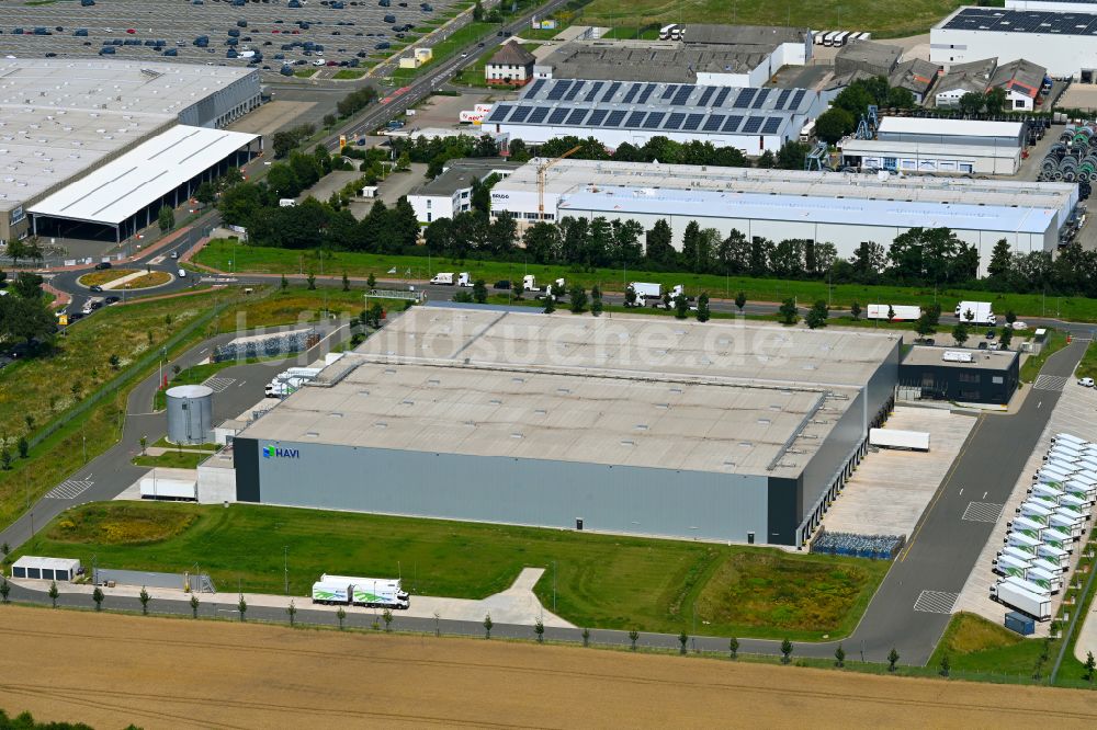 Luftaufnahme Wunstorf - Verteilzentrum auf dem Gelände der HAVI Logistics in Wunstorf im Bundesland Niedersachsen, Deutschland