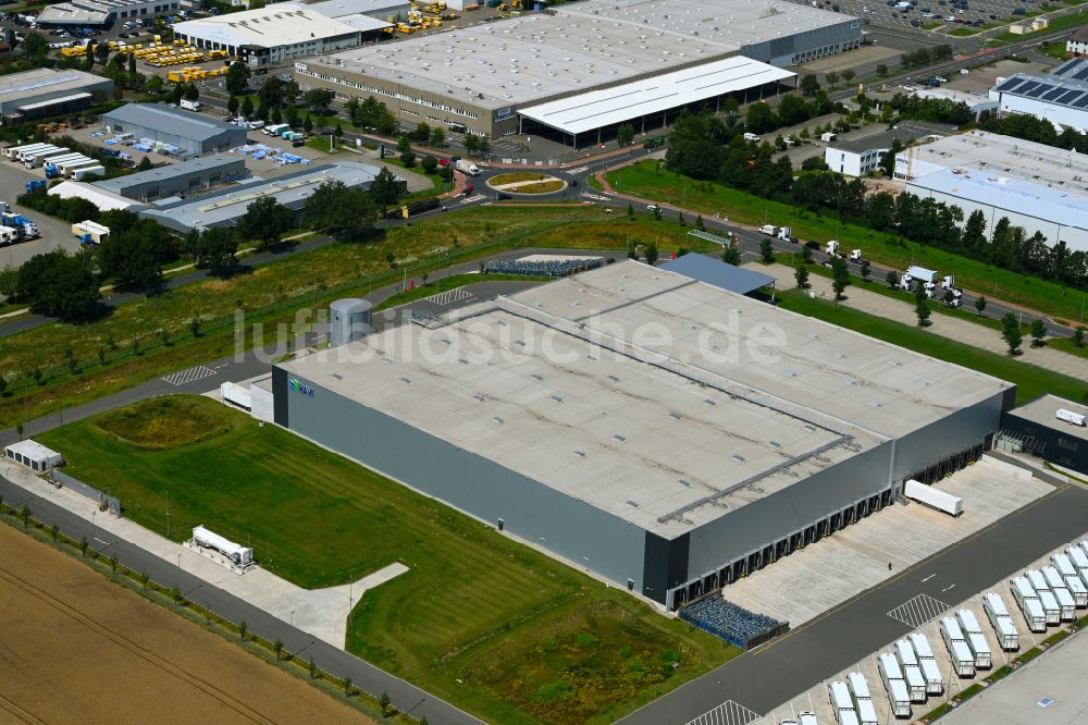 Luftaufnahme Wunstorf - Verteilzentrum auf dem Gelände der HAVI Logistics in Wunstorf im Bundesland Niedersachsen, Deutschland