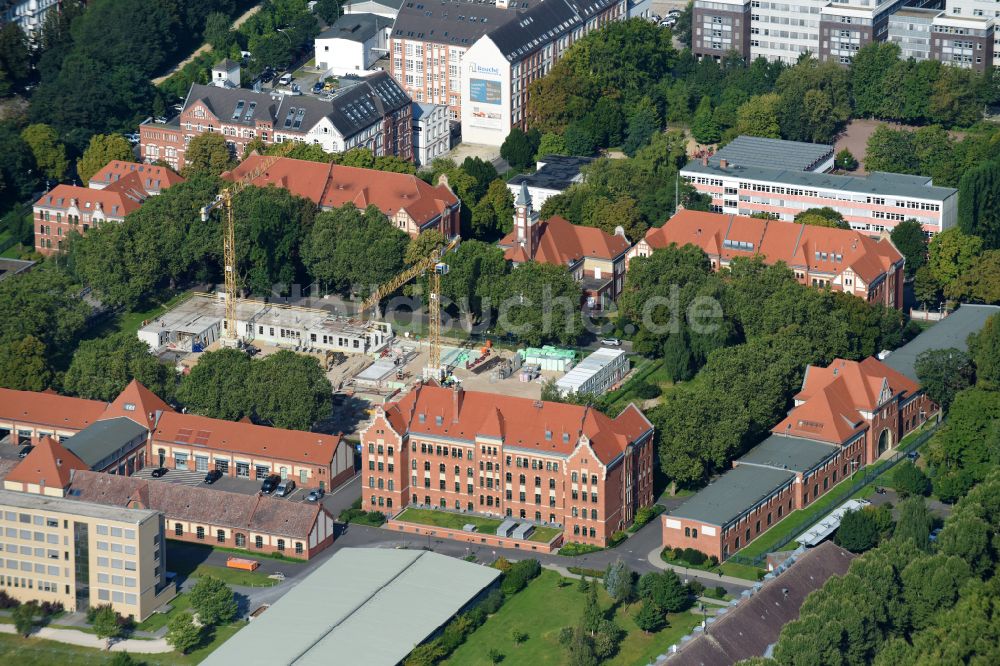 Berlin aus der Vogelperspektive: Verwaltungsgebäude Bundeskriminalamt - Gemeinsames Terror Abwehrzentrum ( GTAZ ) in Berlin, Deutschland