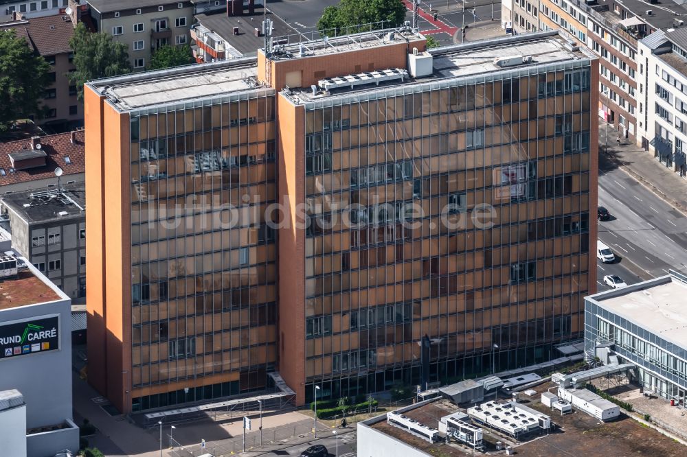 Luftbild Hannover - Verwaltungsgebäude des Fachbereich Soziales der Landeshauptstadt - Hannover in Hannover im Bundesland Niedersachsen, Deutschland