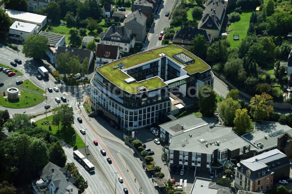 Luftbild Wetzlar - Verwaltungsgebäude des Versicherungs- Unternehmens DAK- Gesundheit Servicezentrum in Wetzlar im Bundesland Hessen, Deutschland