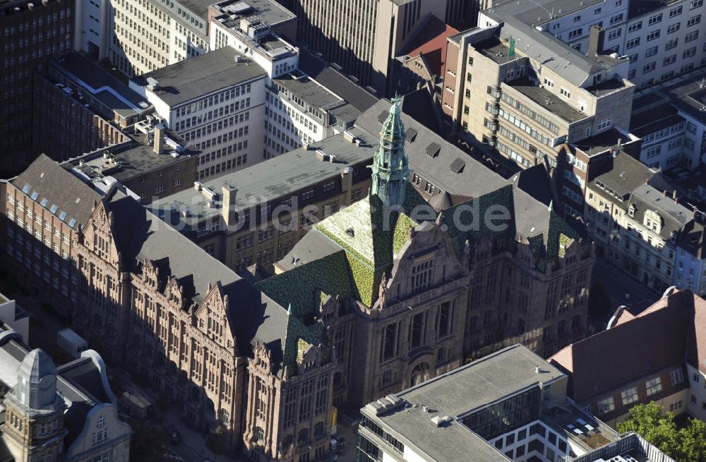 Düsseldorf von oben - Verwaltungsgericht Düsseldorf