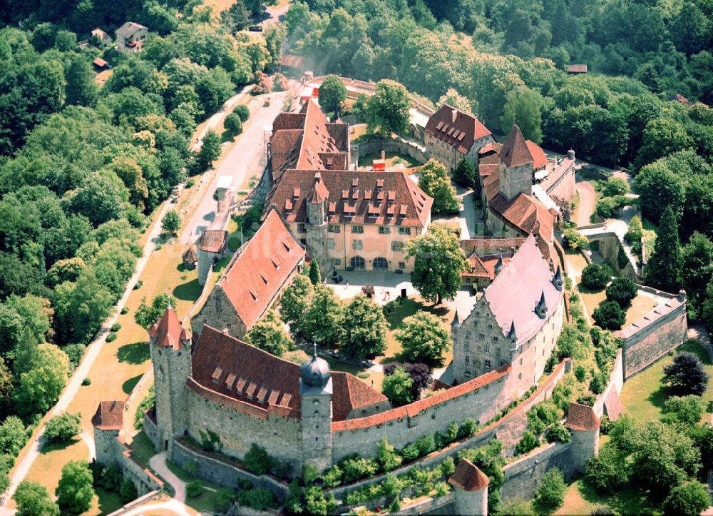 Coburg von oben - Veste Coburg