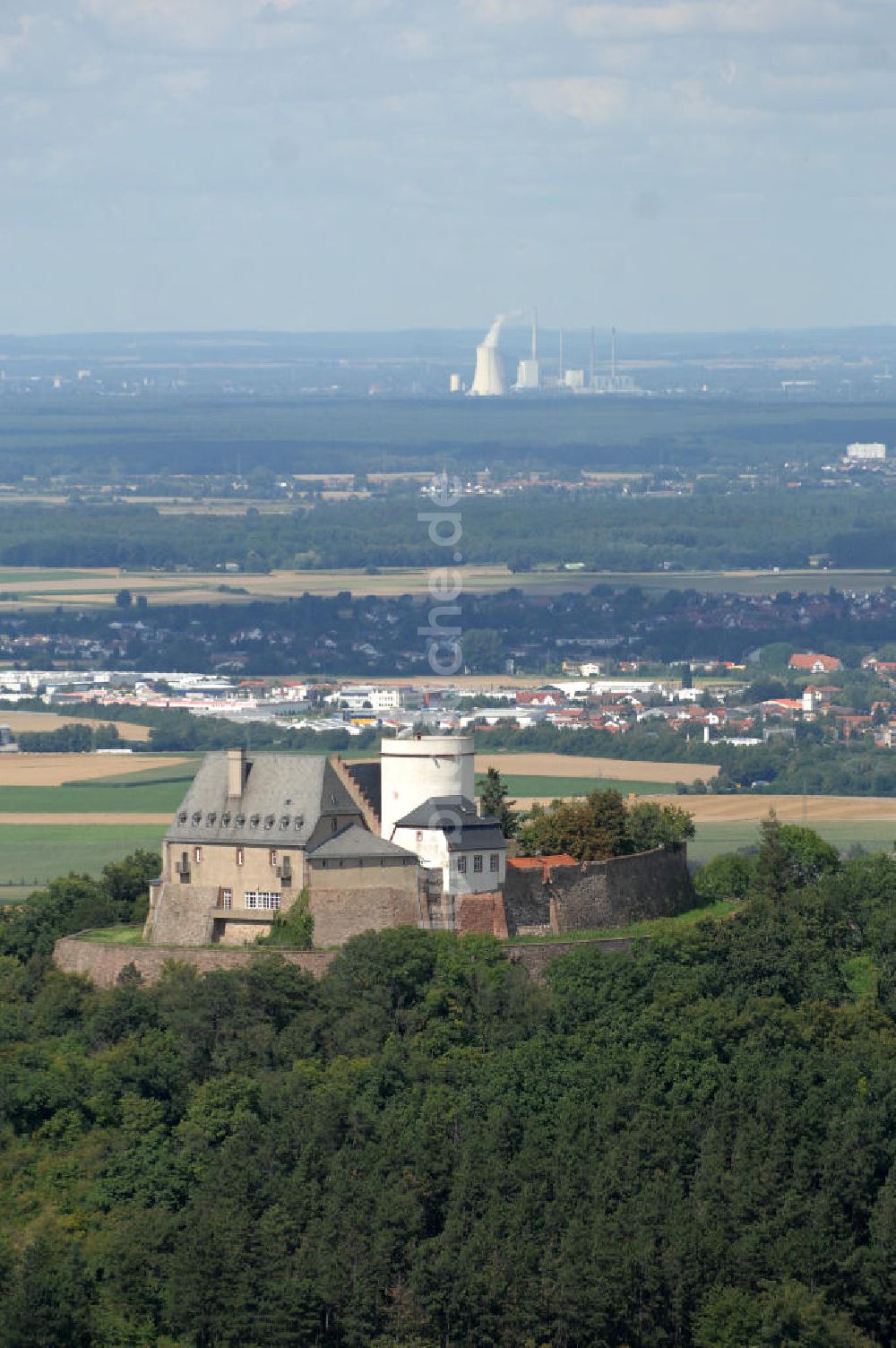 Luftbild Otzberg - Veste Otzberg