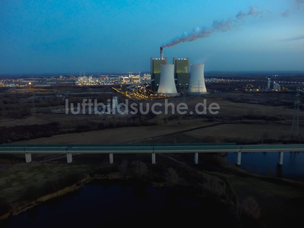 Rattmannsdorf aus der Vogelperspektive: Viadukt des Bahn- Brückenbauwerk in Rattmannsdorf im Bundesland Sachsen-Anhalt, Deutschland