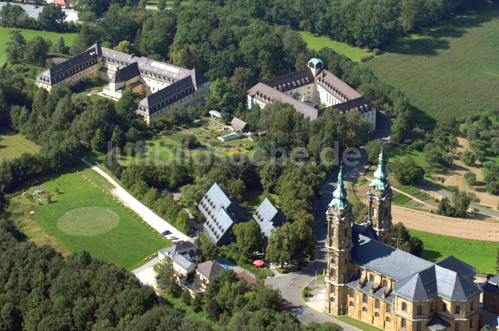 Luftbild Bad Staffelstein - Vierzehnheiligen, Franziskanerkloster und Bildungshäuser der Erzdiözese Bamberg