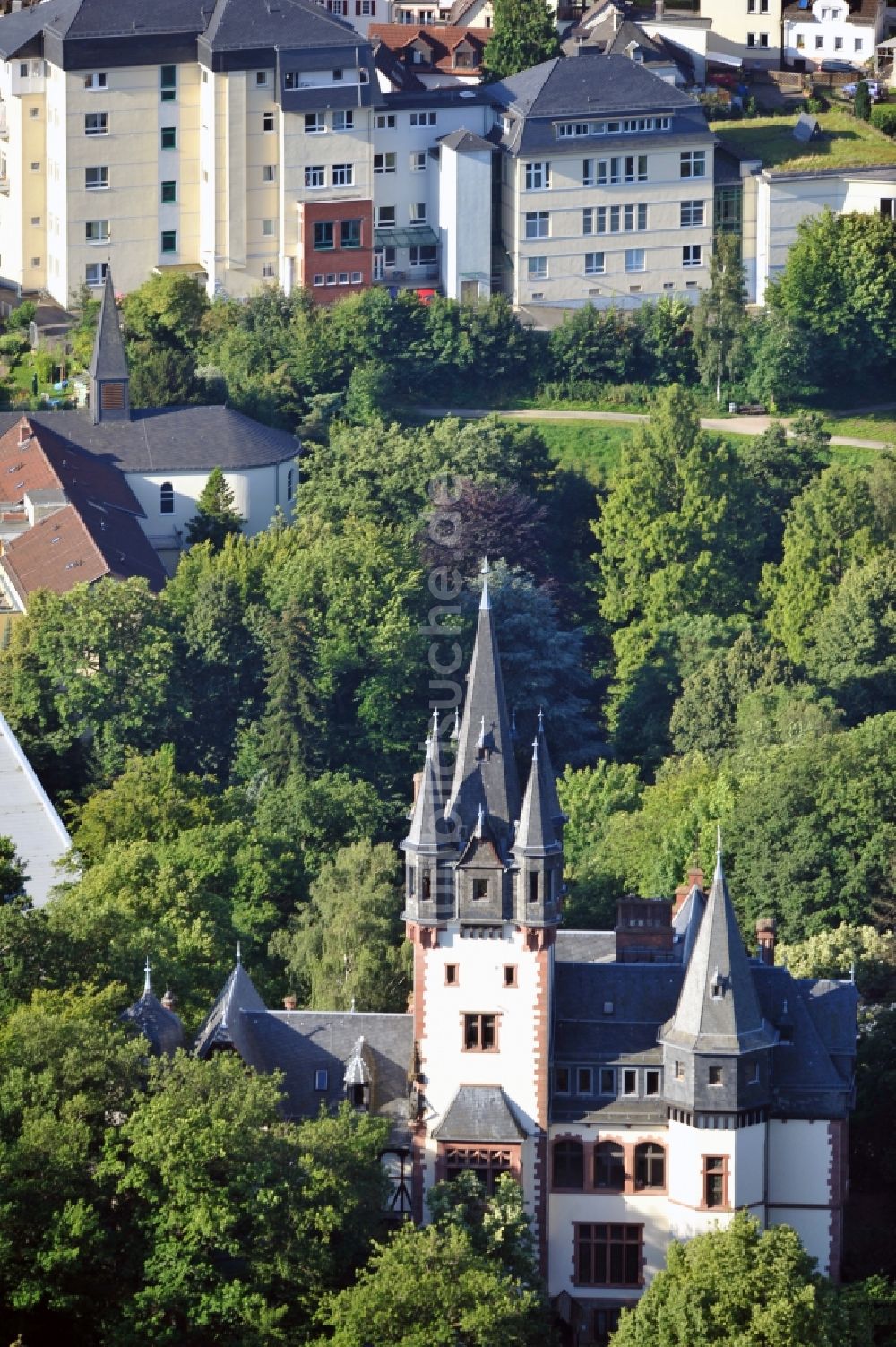 Luftaufnahme KÖNIGSSTEIN - Villa Andreae in Königsstein im Taunus im Bundesland Hessen