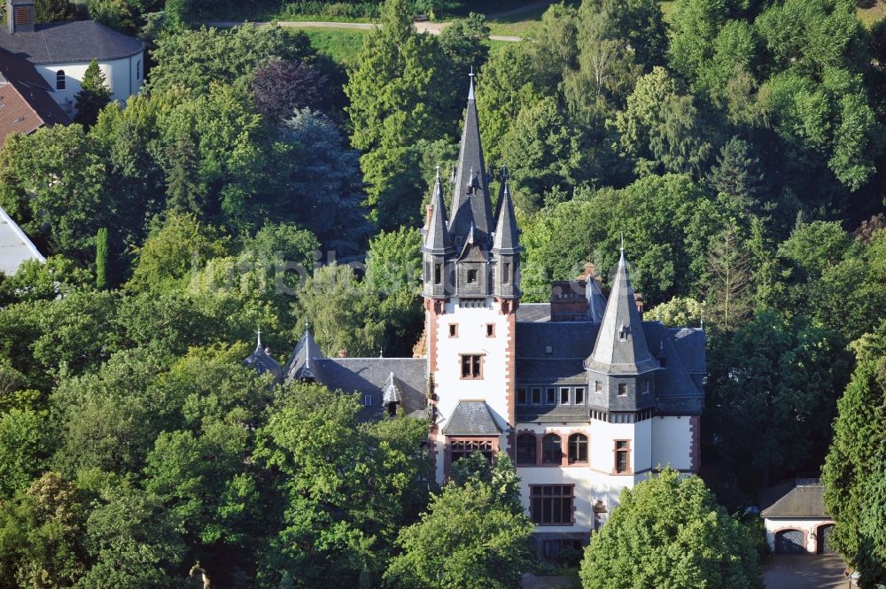 Luftbild KÖNIGSSTEIN - Villa Andreae in Königsstein im Taunus im Bundesland Hessen