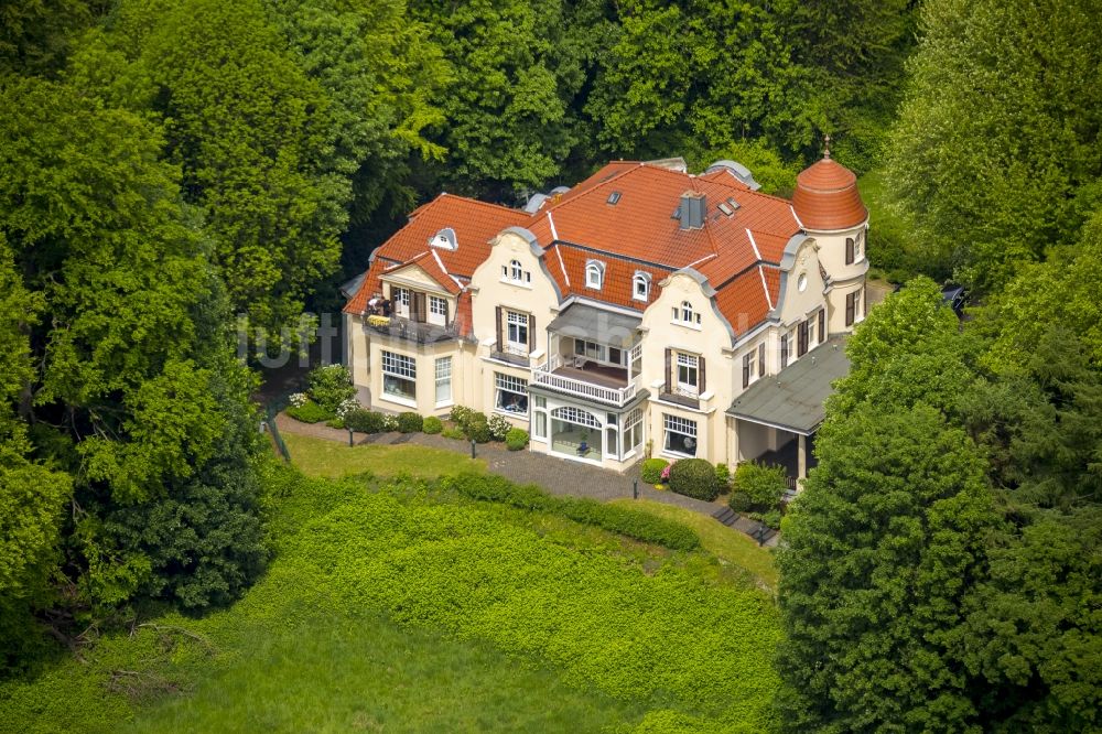 Luftaufnahme Erkrath - Villa Bayer in Erkrath im Bundesland Nordrhein-Westfalen