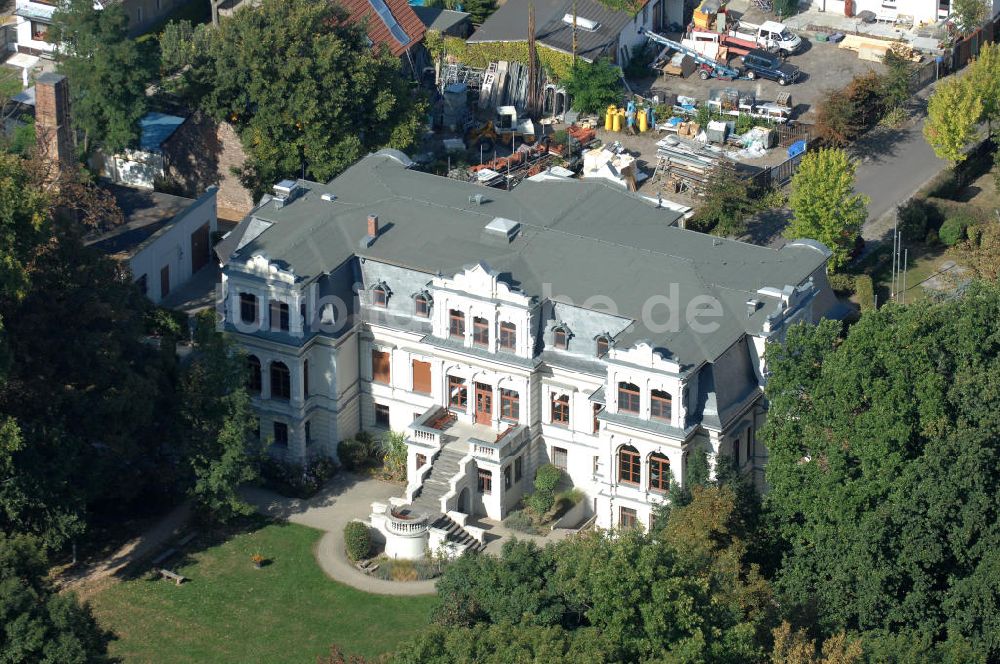 Magdeburg aus der Vogelperspektive: Villa Böckelmann Bildungsnetzwerk Magdeburg gGmbH