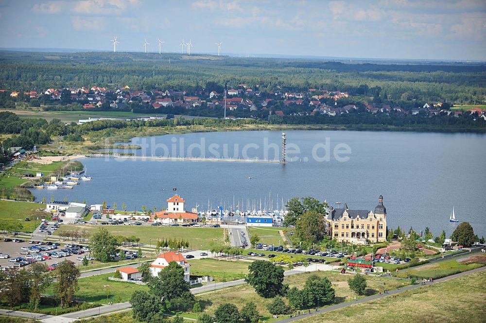 Luftbild Bitterfeld - Villa am Bernsteinsee Bitterfeld