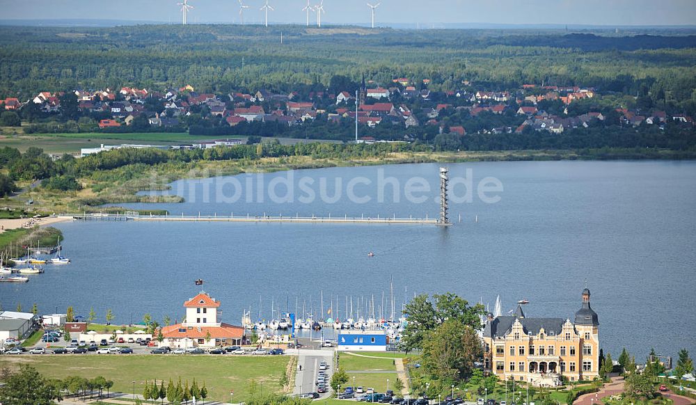 Luftaufnahme Bitterfeld - Villa am Bernsteinsee Bitterfeld