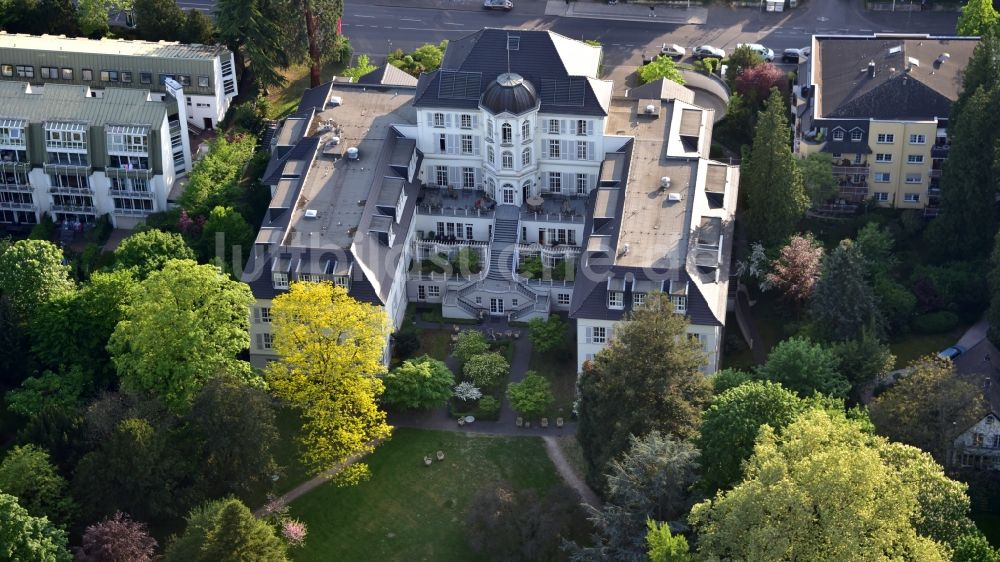 Bonn von oben - Villa Camphausen in Bonn im Bundesland Nordrhein-Westfalen, Deutschland