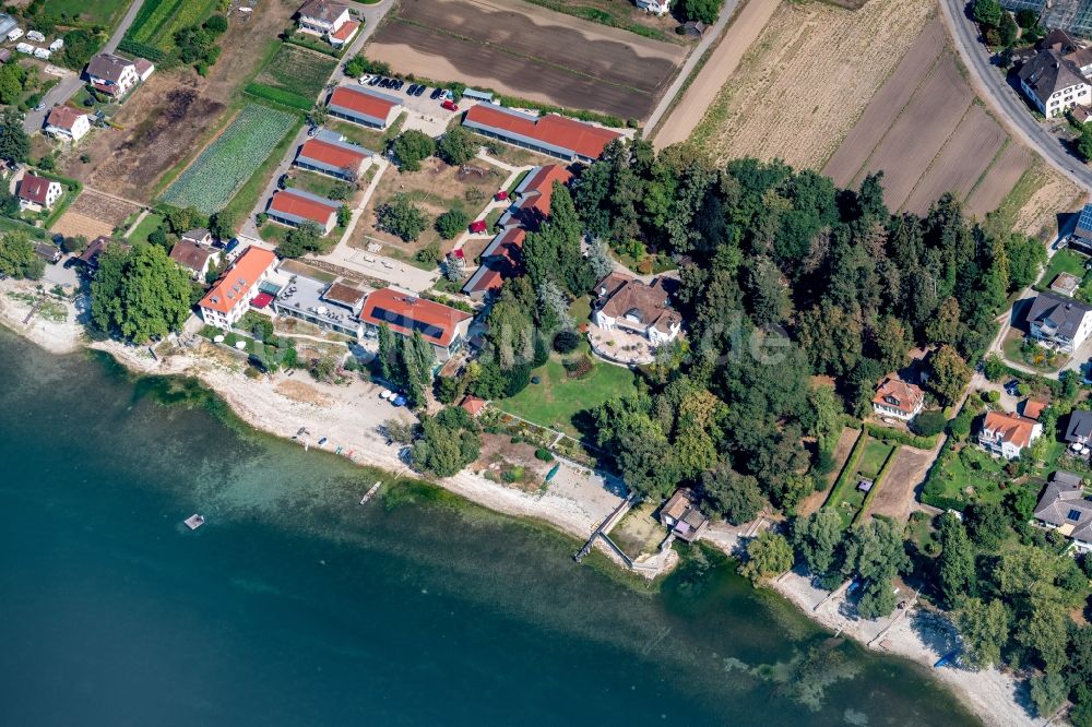 Reichenau von oben - Villa Einfamilienhaus in Reichenau im Bundesland Baden-Württemberg, Deutschland