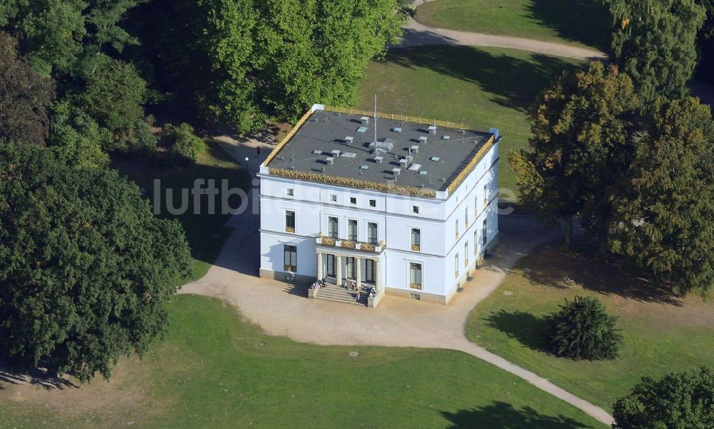 Luftaufnahme Hamburg - Villa Jenisch Haus im Jenischpark in Hamburg