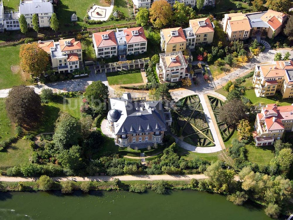 Potsdam von oben - Villa Kanpffmeyer in Potsdam