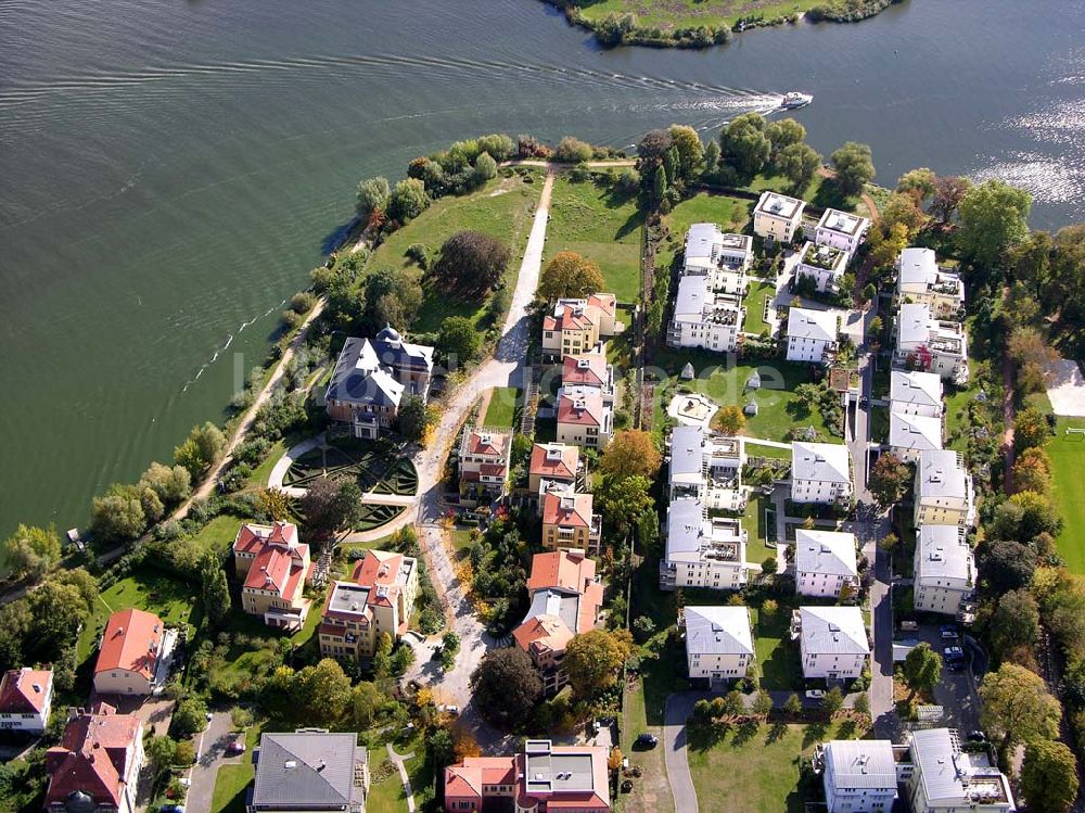 Luftaufnahme Potsdam - Villa Kanpffmeyer in Potsdam