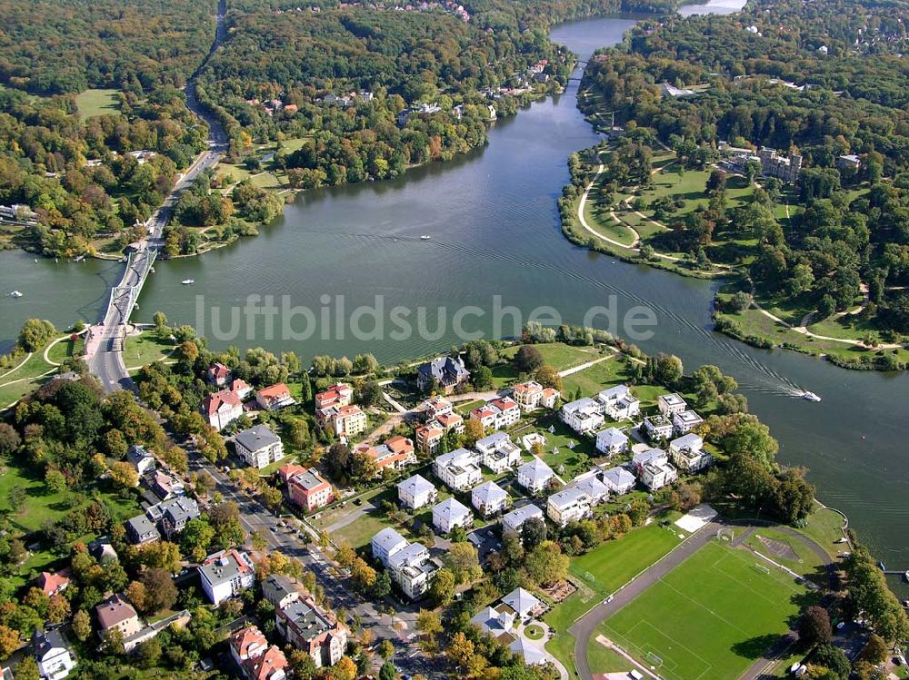 Potsdam aus der Vogelperspektive: Villa Kanpffmeyer in Potsdam