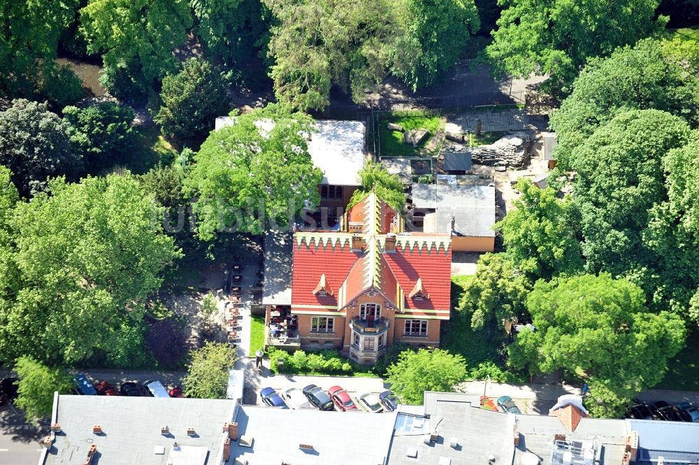 Luftbild Berlin - Villa Kreuzberg in Berlin / Kreuzberg im Bundesland Berlin