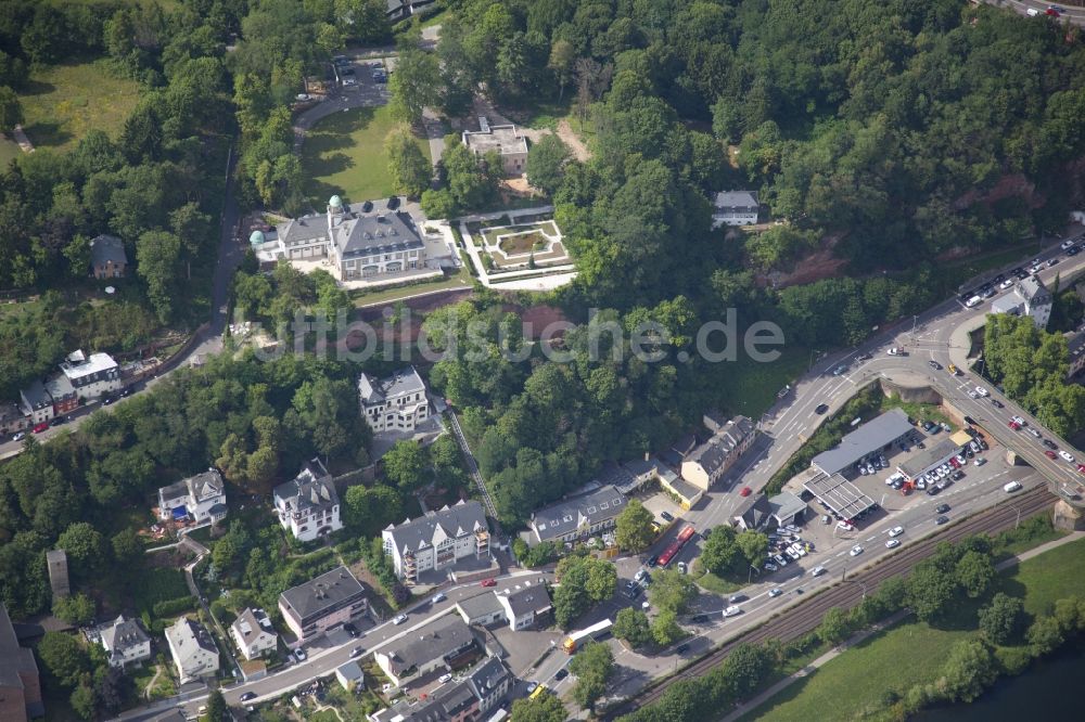 Luftbild Trier - Villa Reverchon in Trier im Bundesland Rheinland-Pfalz, Deutschland