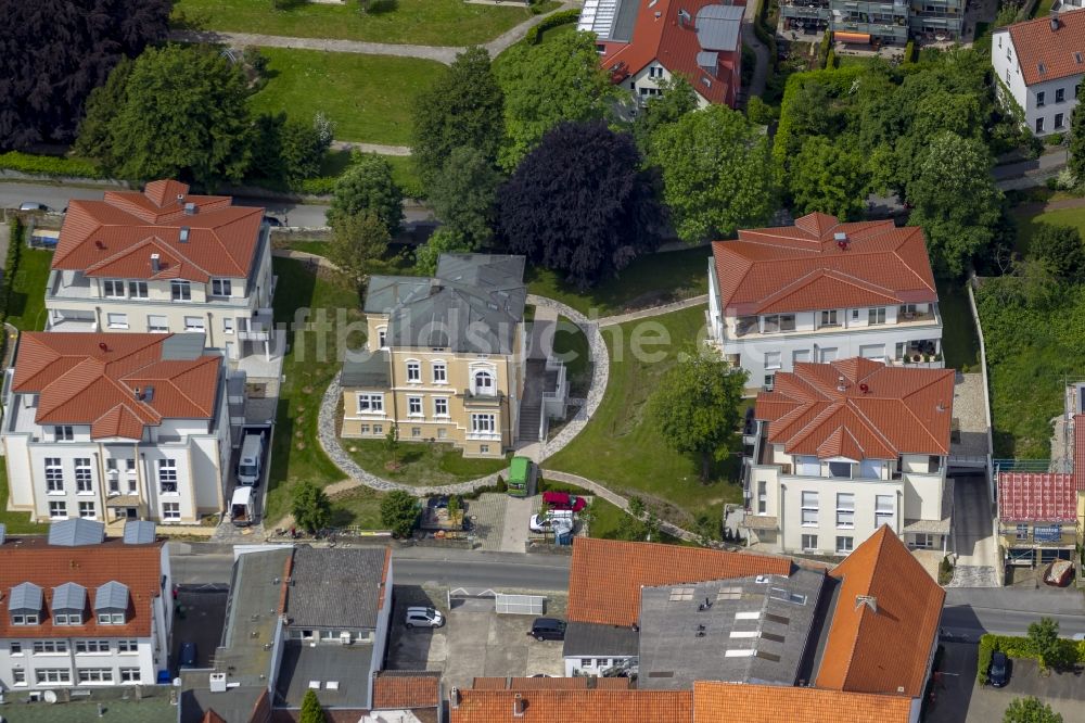 Luftaufnahme Soest - Villa in der südlichen Innenstadt von Soest im Bundesland Nordrhein-Westfalen