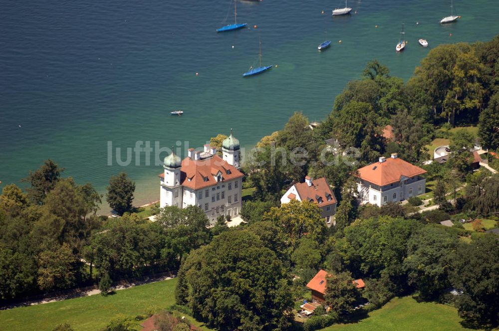 Ammerland aus der Vogelperspektive: Villa am Starnberger See