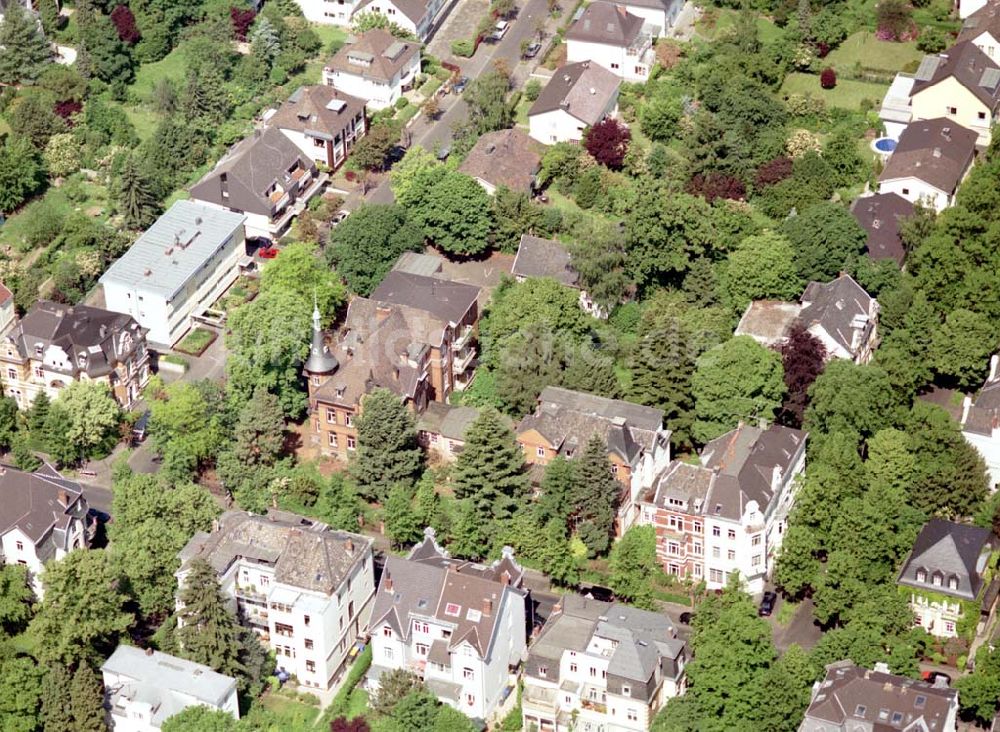 Bad Godesberg / Bonn von oben - Villensiedlung Bonn