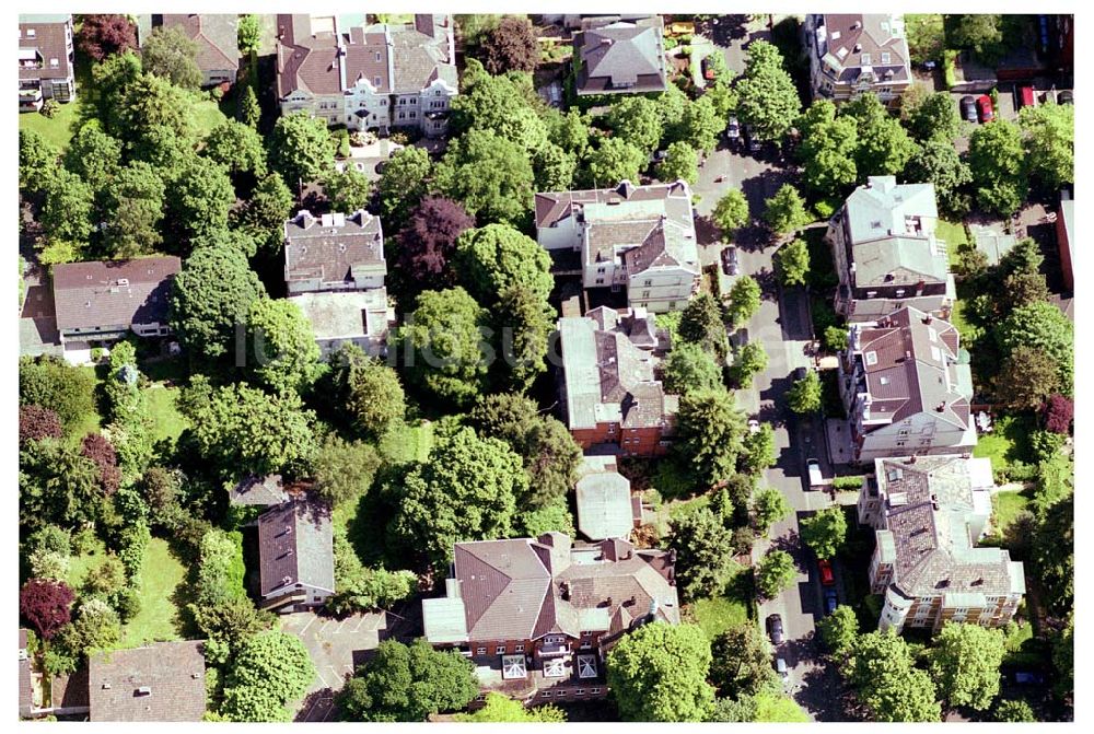 Bad Godesberg / Bonn aus der Vogelperspektive: Villensiedlung Bonn