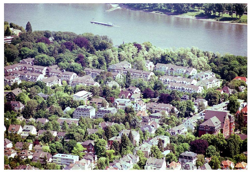 Bad Godesberg / Bonn aus der Vogelperspektive: Villensiedlung Bonn