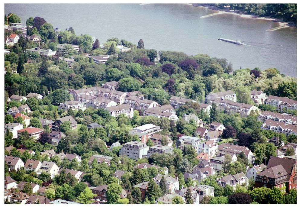 Luftbild Bad Godesberg / Bonn - Villensiedlung Bonn