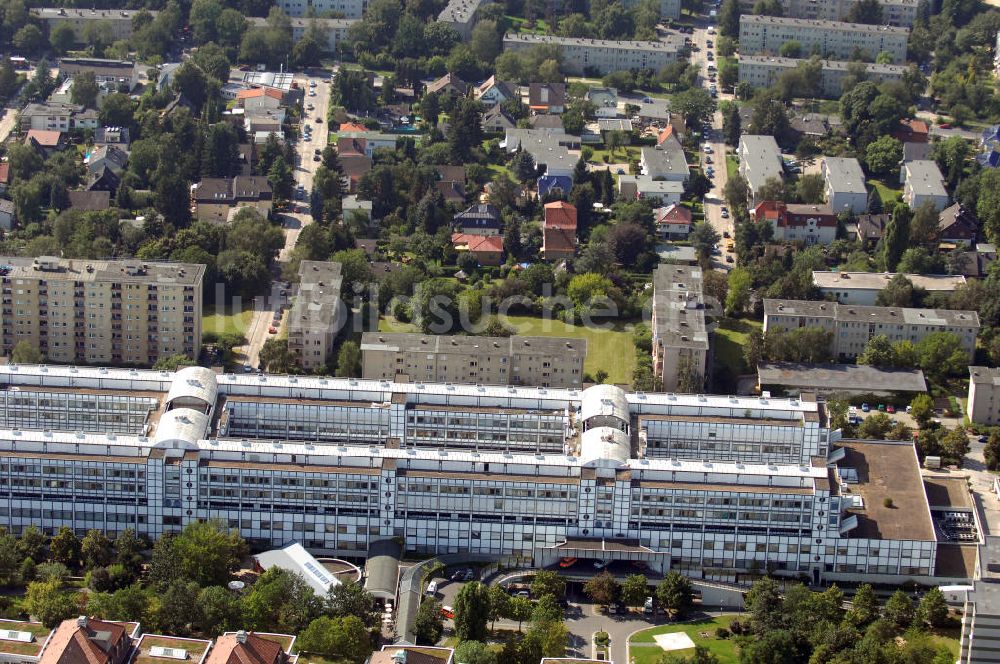 Berlin von oben - Vivantes Klinikum in Berlin-Neukölln