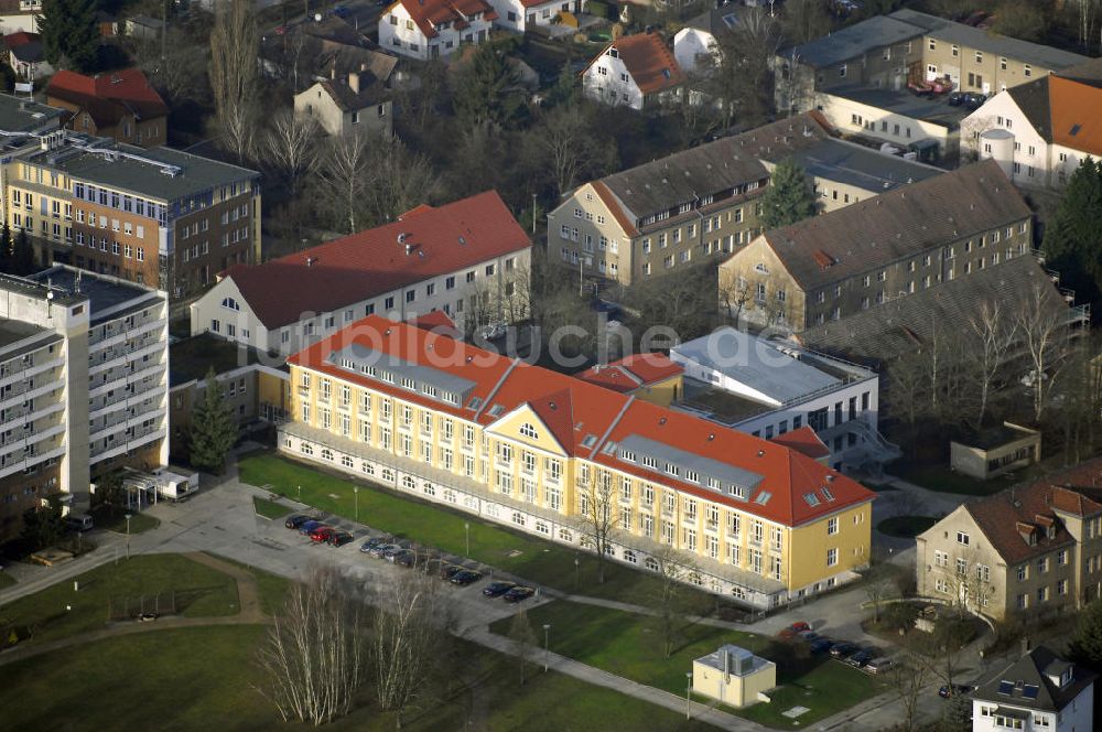 Luftaufnahme Berlin - Vivantes Klinikum Hellersdorf