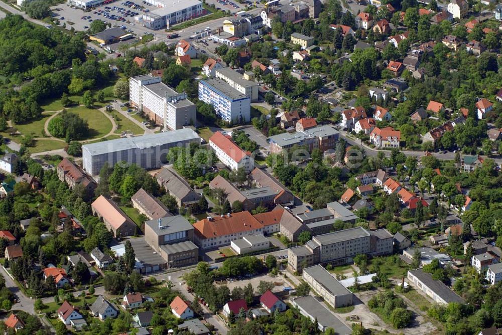 Berlin aus der Vogelperspektive: Vivantes Klinikum Hellersdorf Berlin