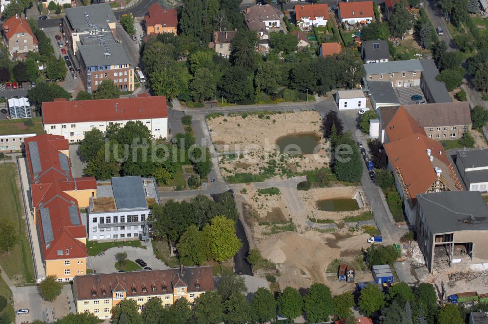 Berlin aus der Vogelperspektive: Vivantes Klinikum in Hellersdorf (ehemaliges Krankenhaus Kaulsdorf)