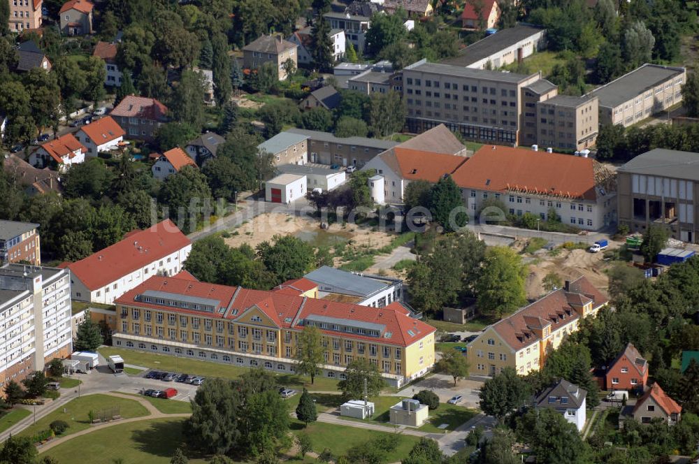 Luftaufnahme Berlin - Vivantes Klinikum in Hellersdorf (ehemaliges Krankenhaus Kaulsdorf)