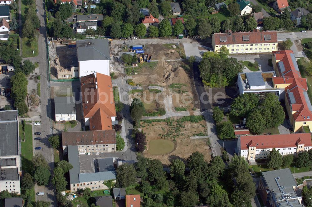 Berlin von oben - Vivantes Klinikum in Hellersdorf (ehemaliges Krankenhaus Kaulsdorf)