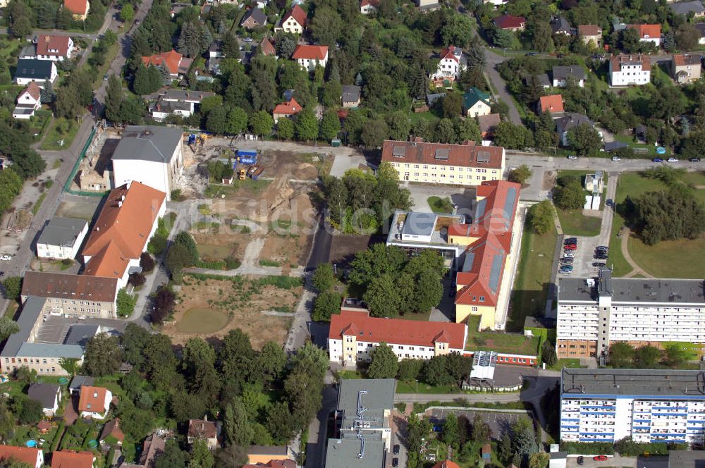 Luftaufnahme Berlin  Vivantes Klinikum in Hellersdorf (ehemaliges