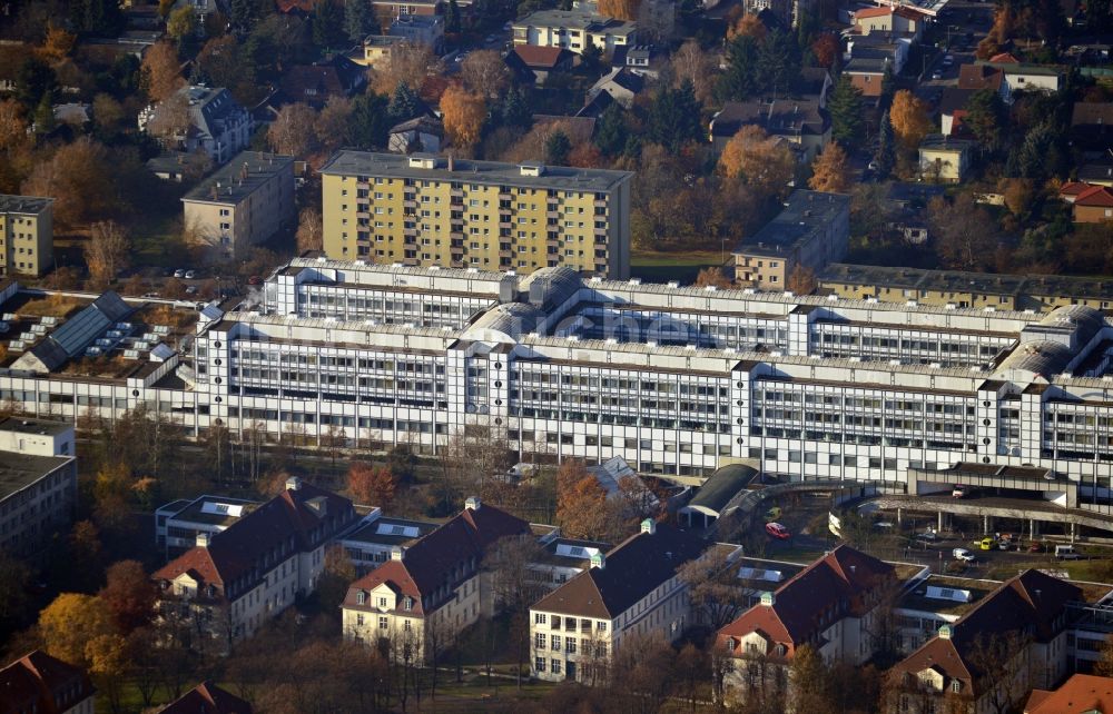Luftbild Berlin OT Britz - Vivantes Klinikum Neukölln in Berlin im Ortsteil Britz