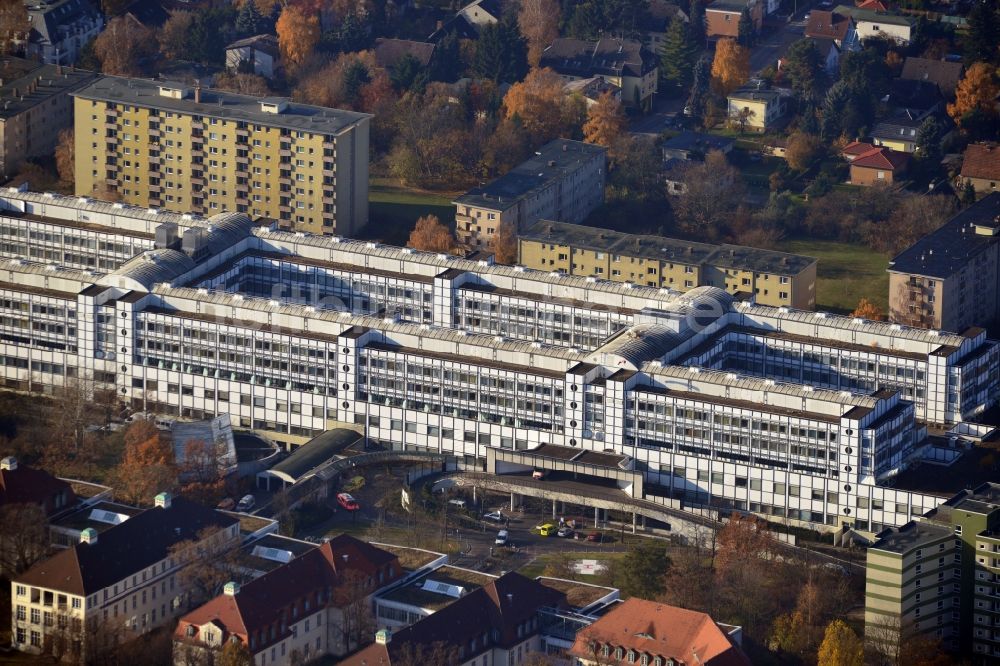 Luftaufnahme Berlin OT Britz - Vivantes Klinikum Neukölln in Berlin im Ortsteil Britz