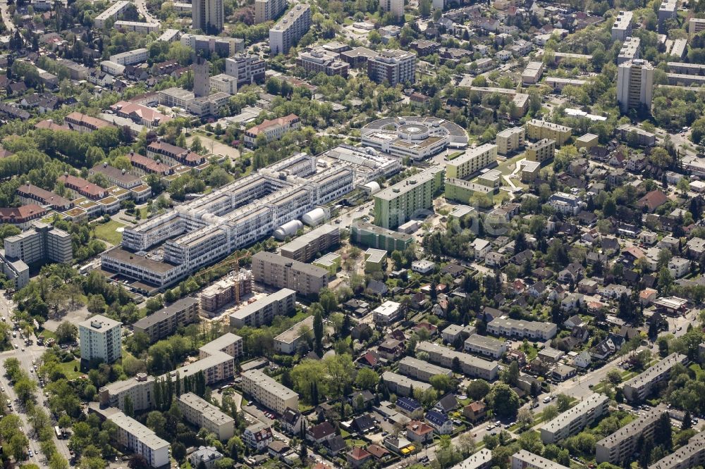 Berlin von oben - Vivantes Klinikum Neukölln im Ortsteil Britz in Berlin