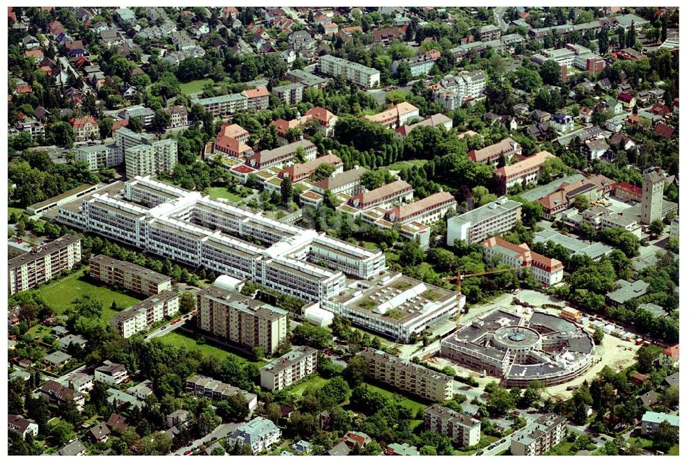 Luftbild Berlin-Neukölln - vivantes-Krankenhaus Neukölln