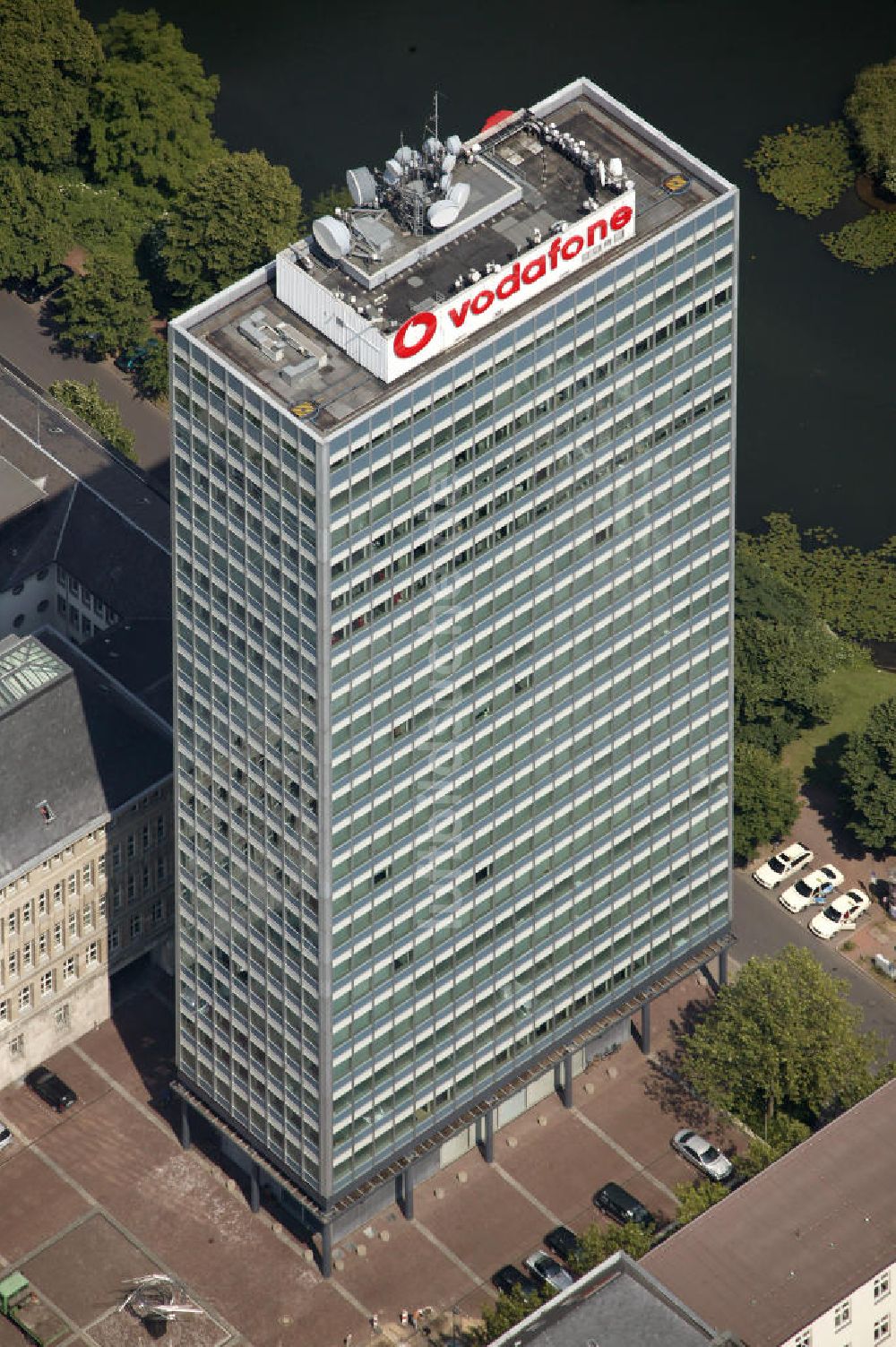 Luftbild Düsseldorf - Vodafone Duesseldorf