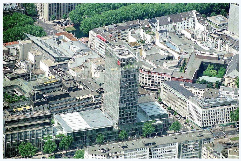 Luftbild Düsseldorf - Vodafone-Hochhaus