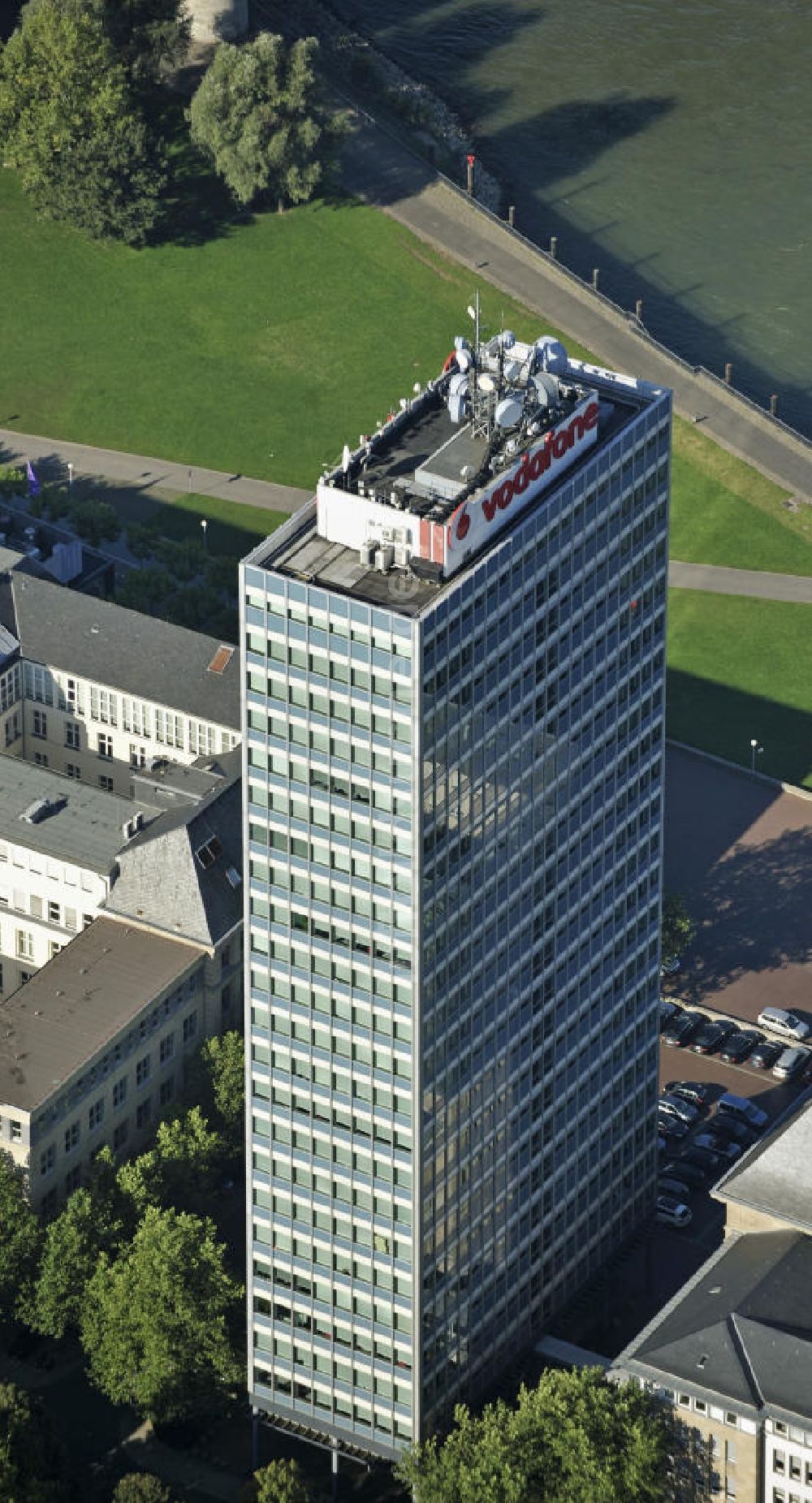 Luftbild Düsseldorf - Vodafone-Zentrale Düsseldorf