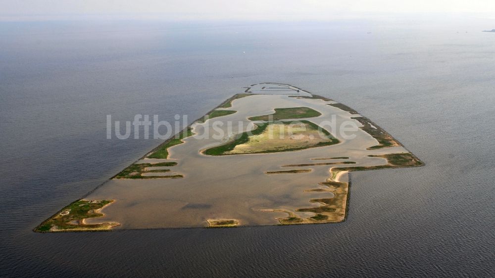 Luftbild Andijk - Vogelinsel Kreupel in Andijk in Noord-Holland, Niederlande